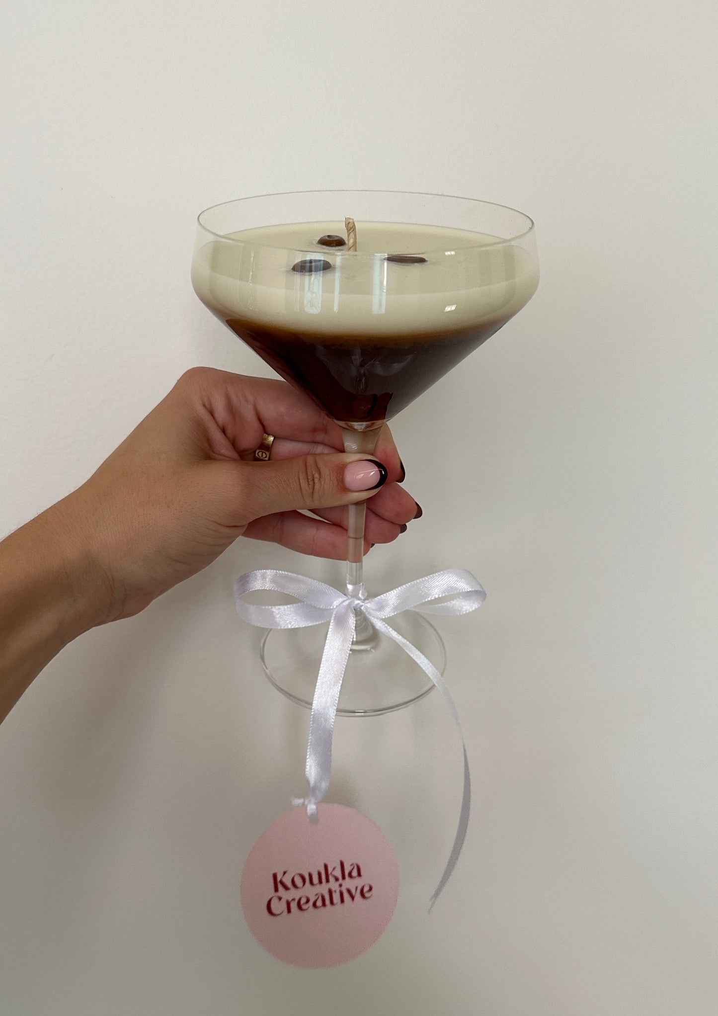 Espresso Martini Cocktail Candle