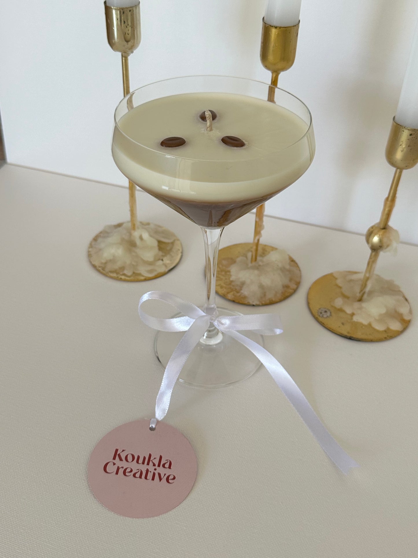 Espresso Martini Cocktail Candle